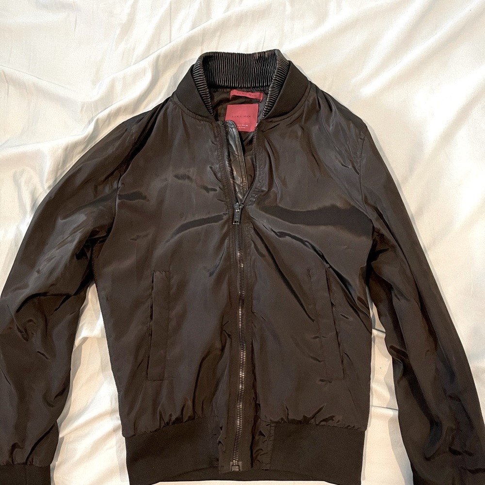 Zara Man slick, light jacket